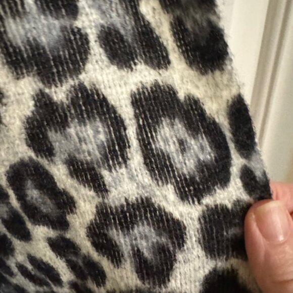 Michael Kors Leopard Print Infinity Scarf - Picture 5 of 5